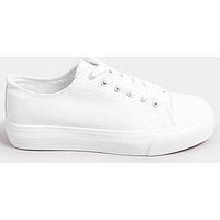 Yours Wide Fit Canvas Trainers