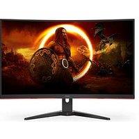 Aoc Gaming C32G2Ze Curved Gaming Monitor - 32In Fhd (1920 X 1080), 240Hz, Amd Freesync Premium