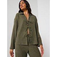 V By Very Wide Leg Trousers Co-Ord