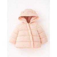 Mini V By Very Baby Girls Padded Jacket - Pink