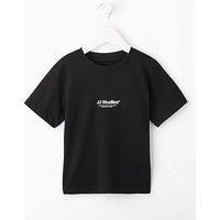 Jack & Jones Mini Younger Boys Soho Short Sleeve T-Shirt - Black