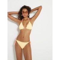 River Island Tipped Texture Brief - Orange
