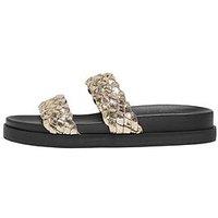 Only Minnie Double Strap Sandal - Gold