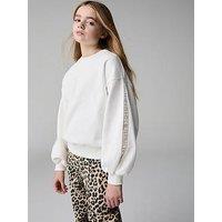 Allsaints All Saints Logo Sweatshirt - White