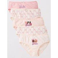 Barbie 5 Pack Knickers - Multi
