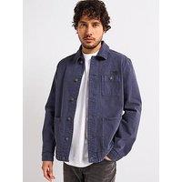 Allsaints Eavis Chore Jacket- Blue