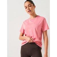 P.E Nation Womens Training Rewind Tee - Pink