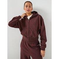 P.E Nation Womens Training Adventure Zip Through - Brown