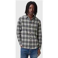 Allsaints Gratton Long Sleeve Shirt- Grey