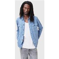 Allsaints Spotter Long Sleeve Shirt - Blue
