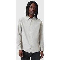 Allsaints Lorella Long Sleeve Shirt - Grey