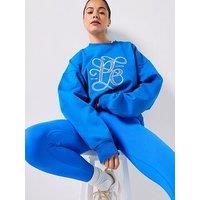 P.E Nation Womens Training South Bank Sweat - Blue