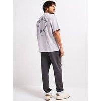 Allsaints Tierra Short Sleeve Graphic T-Shirt- Grey