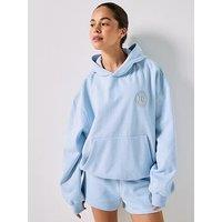 P.E Nation Womens Training Output Hoodie - Blue