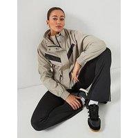 P.E Nation Womens Training Shelter Jacket - Beige