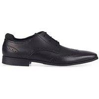 Start-Rite Girls' Tailor Leather School Shoes - Black