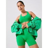 P.E Nation Womens Training Restore Seamless Sports Bra - Green