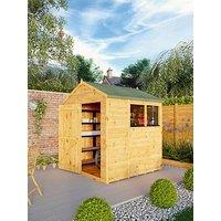 Mercia 6 X 6 Woodsman Shiplap Apex Shed - Pefc Certified