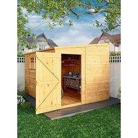 Mercia 10 X 8 Woodsman Shiplap Pent Shed - Pefc Certified