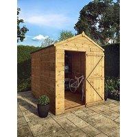 Mercia 8 X 6Ft Shiplap Apex Windowless Shed - Pefc Certified