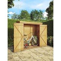 Mercia 6 X 2'6Ft Overlap Pent Storage Shed - Fsc Certified