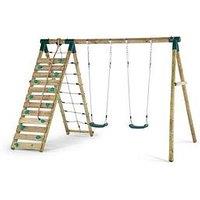 Plum Uakari Wooden Swing Set