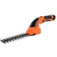 Yard Force 7.2V Cordless Edging Grass & Hedge Shear Set With Li-Ion Battery And Charger - Lh A17