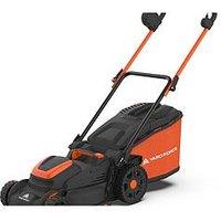 Yard Force 40V 4.0Ah (2X20V) Cordless Lawnmower With 40Cm Cutting Width 45L Grass Bag And Mulching Plug - Lm C40B