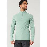 Gym + Coffee Men'S Training Relentless 1/4 Zip - Green