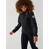 Gym + Coffee Womens Training Celero Jacket - Black