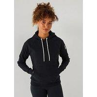 Gym + Coffee Womens Training Chill Hoodie - Black