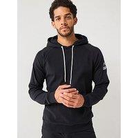 Gym + Coffee Men'S Training Chill Hoodie - Black