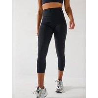 Gym + Coffee Womens Training Relentless 7/8 Legging - Black