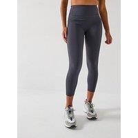 Gym + Coffee Womens Training Relentless 7/8 Legging - Grey