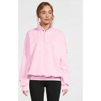 Gym + Coffee Womens Training Sierra Snap Collar - Pink