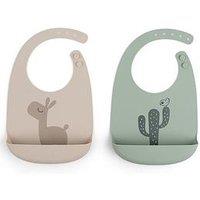 Done By Deer Silicone Bib 2 Pack Lalee