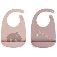 Done By Deer Silicone Bibs 2 Pack Ozzo