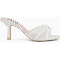 Raid Devotion Mesh Mule Heeled Sandal - Ivory