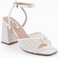 Raid Punam Mesh Heeled Sandal - Ivory