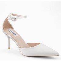 Raid Vennie Lace Detail Kitten Heeled Shoes - Ivory