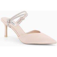 Raid Diella Embellished Strap Heeled Shoes - Blush