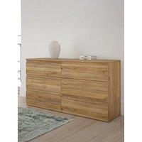 Very Home Lisson 6 Drawer Chest - New Oak - Fsc Certified