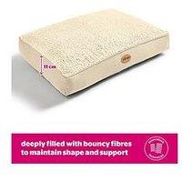 Silentnight Ultrabounce Pet Bed - Natural - Medium