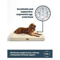 Silentnight Firm Support Crate Mattress Pet Bed - Natural - Medium