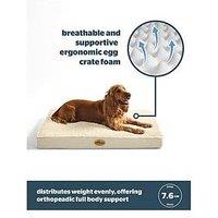 Silentnight Firm Support Crate Mattress Pet Bed - Extra Large - Natural - Extra Large