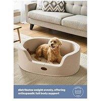 Silentnight Orthopaedic Donut Pet Bed - Natural - Small