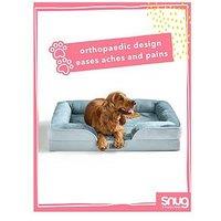 Snug Orthopaedic Pet Bed - Blue - Medium