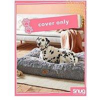 Snug Furry Friends Super Fluffy Replacement Pet Bed Cover - L - Large