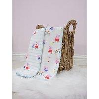 Peppa Pig Lullabies Reversible Jersey Blanket