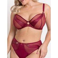 Curvy Kate Scantilly By Curvy Kate Suspense Plunge Bra - Sangria